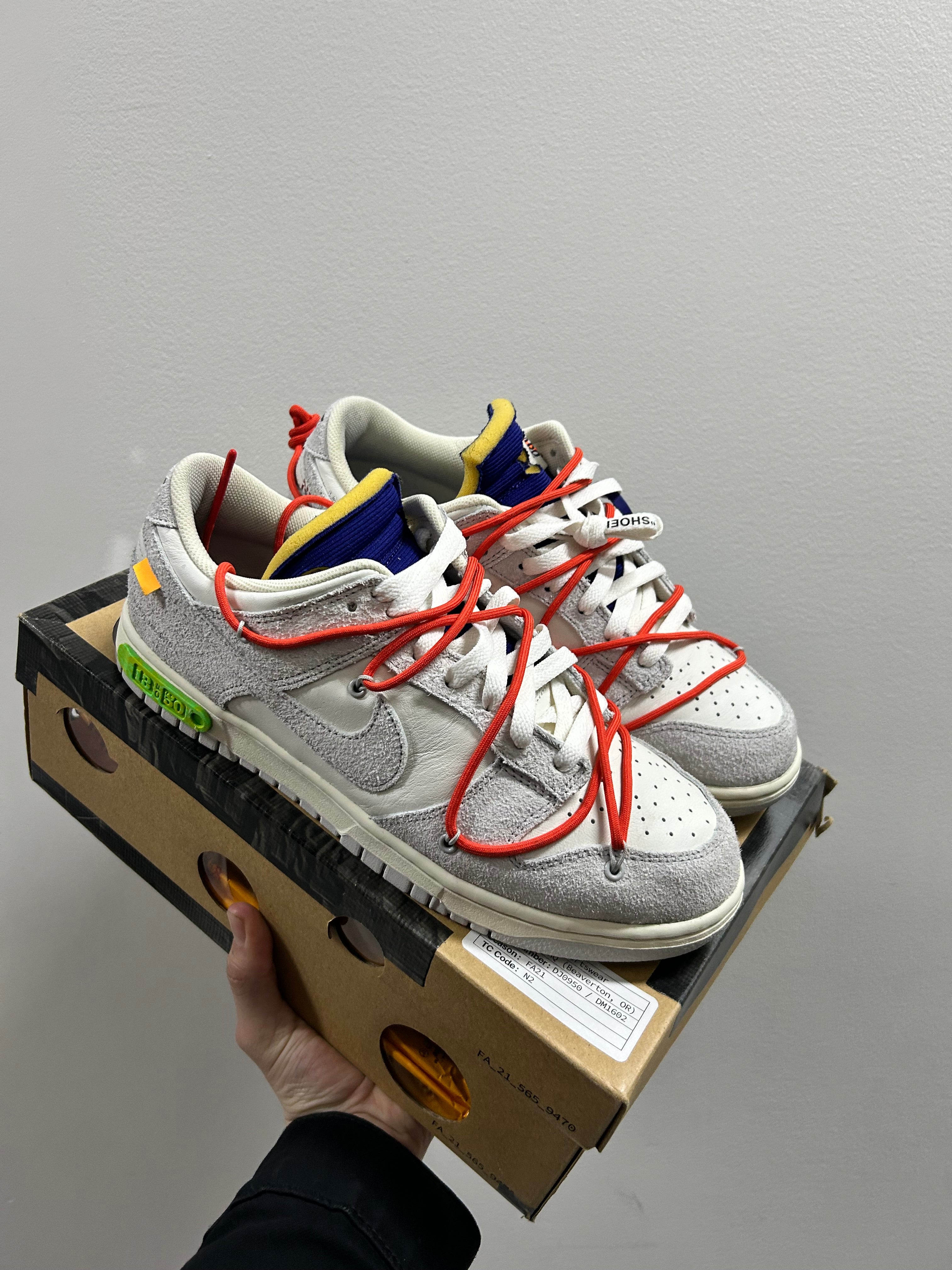 Off-White x Dunk Low Lot 13 of 50