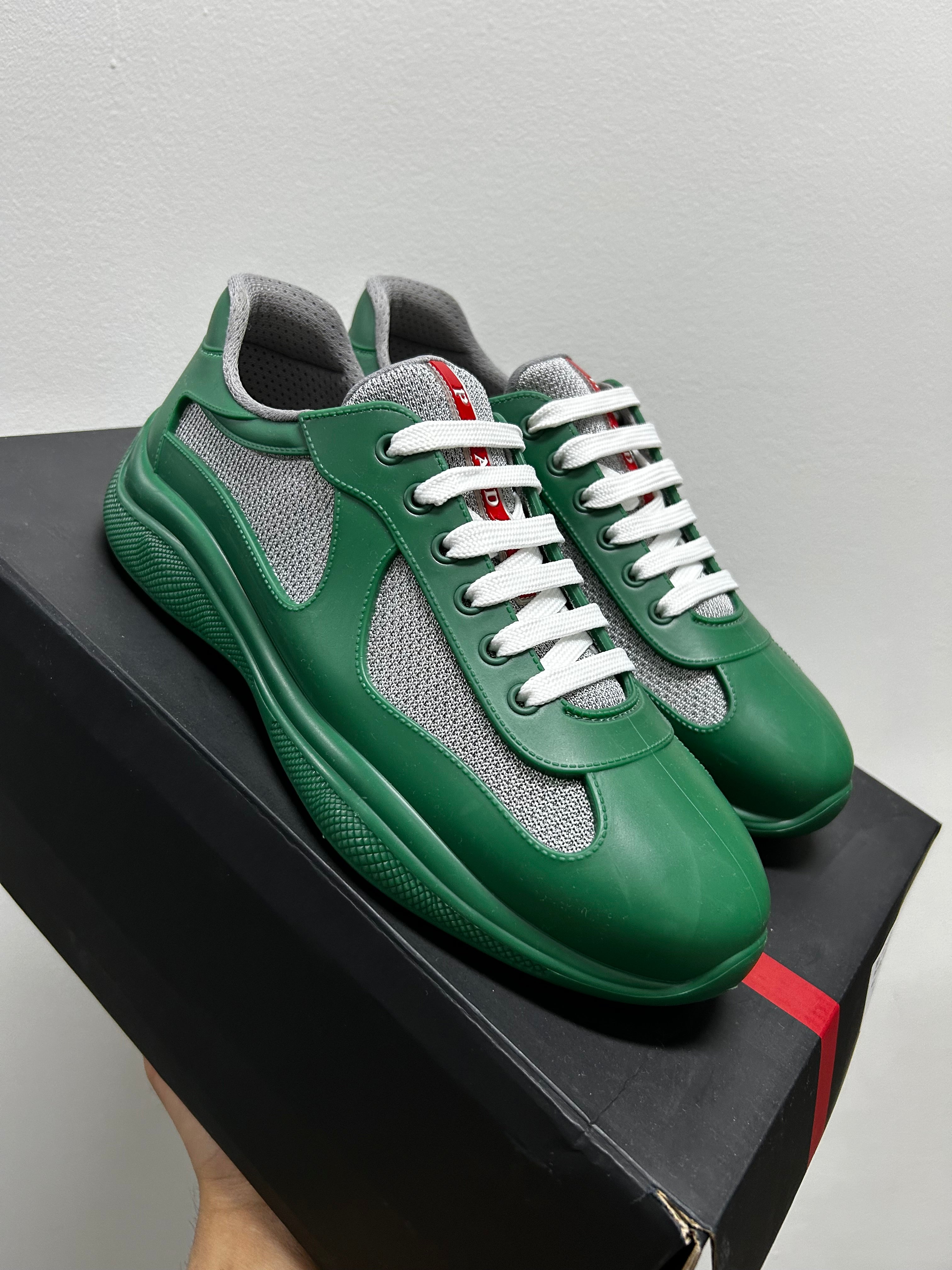 Prada Americas Cup Soft Rubber Green