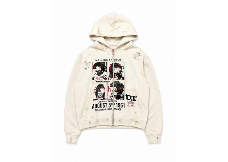 Merlin Father Desert Storm French Hoodie