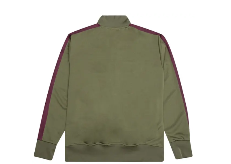 Palm Angels College Track Jacket Military Purple