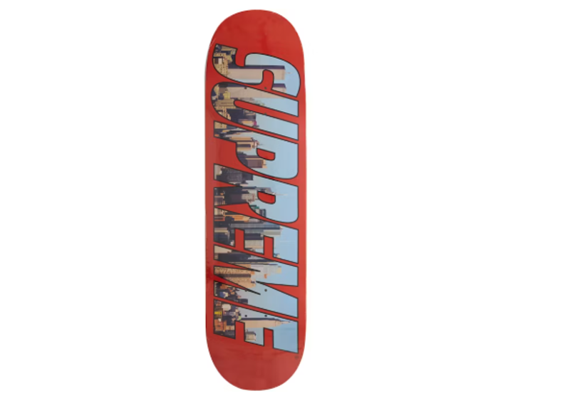Supreme Gotham Skateboard Deck Red