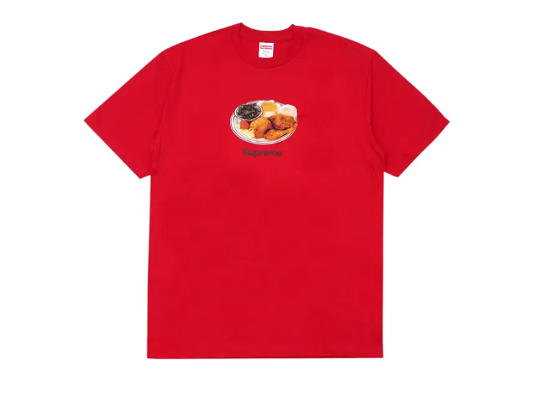 Supreme Chicken Dinner Tee Red