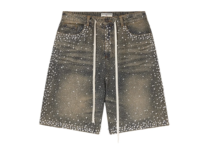 Vale Forever Rainstorm Jorts Mid Wash