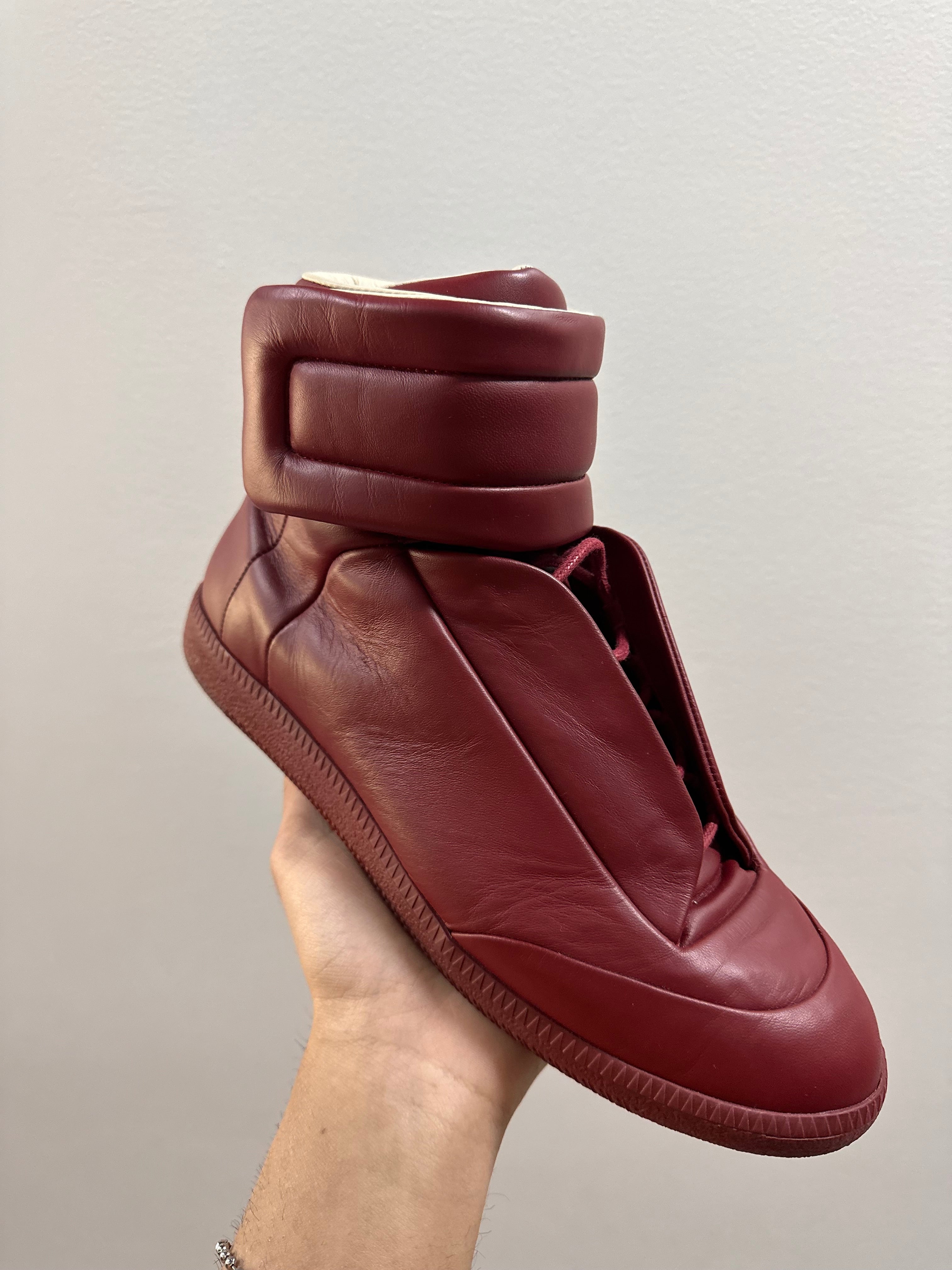 Maison Margiela 22 Future High Top Sneaker Red