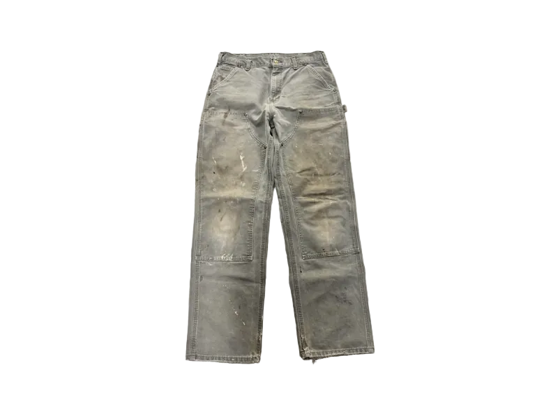 Carhartt Vintage Olive Mud Wash Double Knee