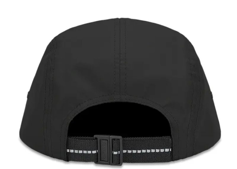 Supreme Inset Gel Camp Cap Black