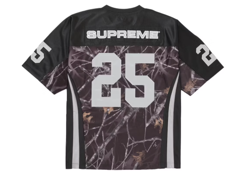 Supreme Breast Cancer Awareness Football Jersey Black