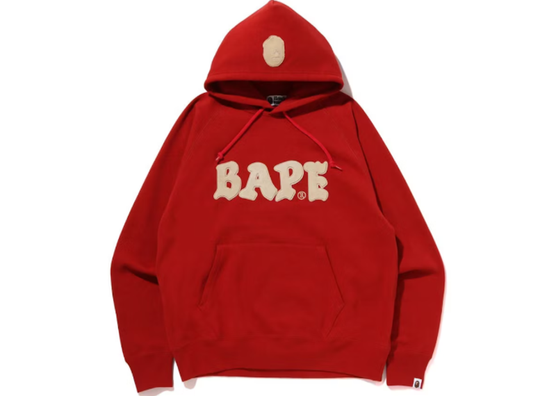 Bape Logo Relaxed FW22 Red