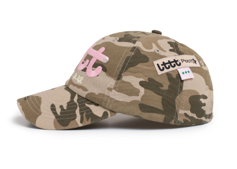 Little Tokyo Table Tennis Pink Camo Ball Cap