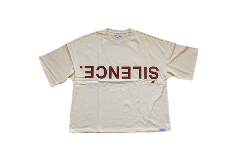 Onyx Apparell Silence Tee Cream
