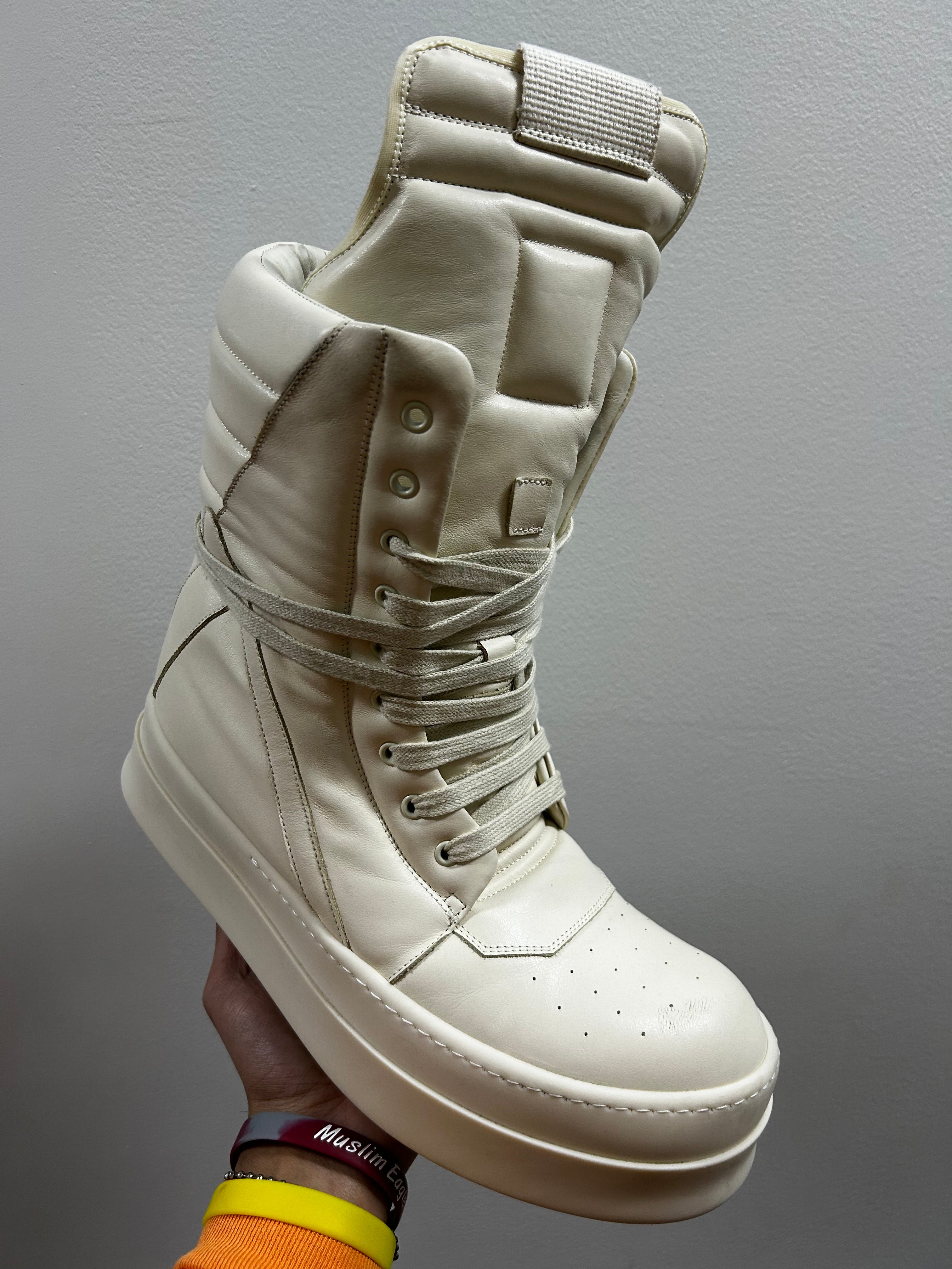 Rick Owens Off-White Concordians Megageobaskets Sneakers