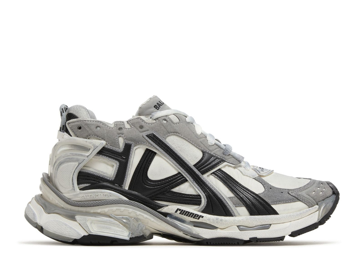 Balenciaga Runner Sneaker 'Worn-Out - Grey White Black'