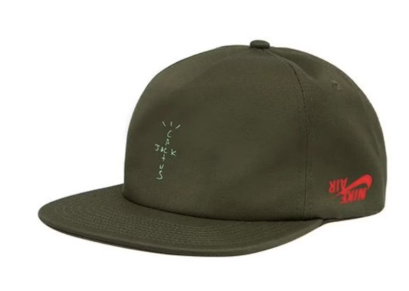 Travis Scott Jordan Cactus Jack Highest Hat Olive