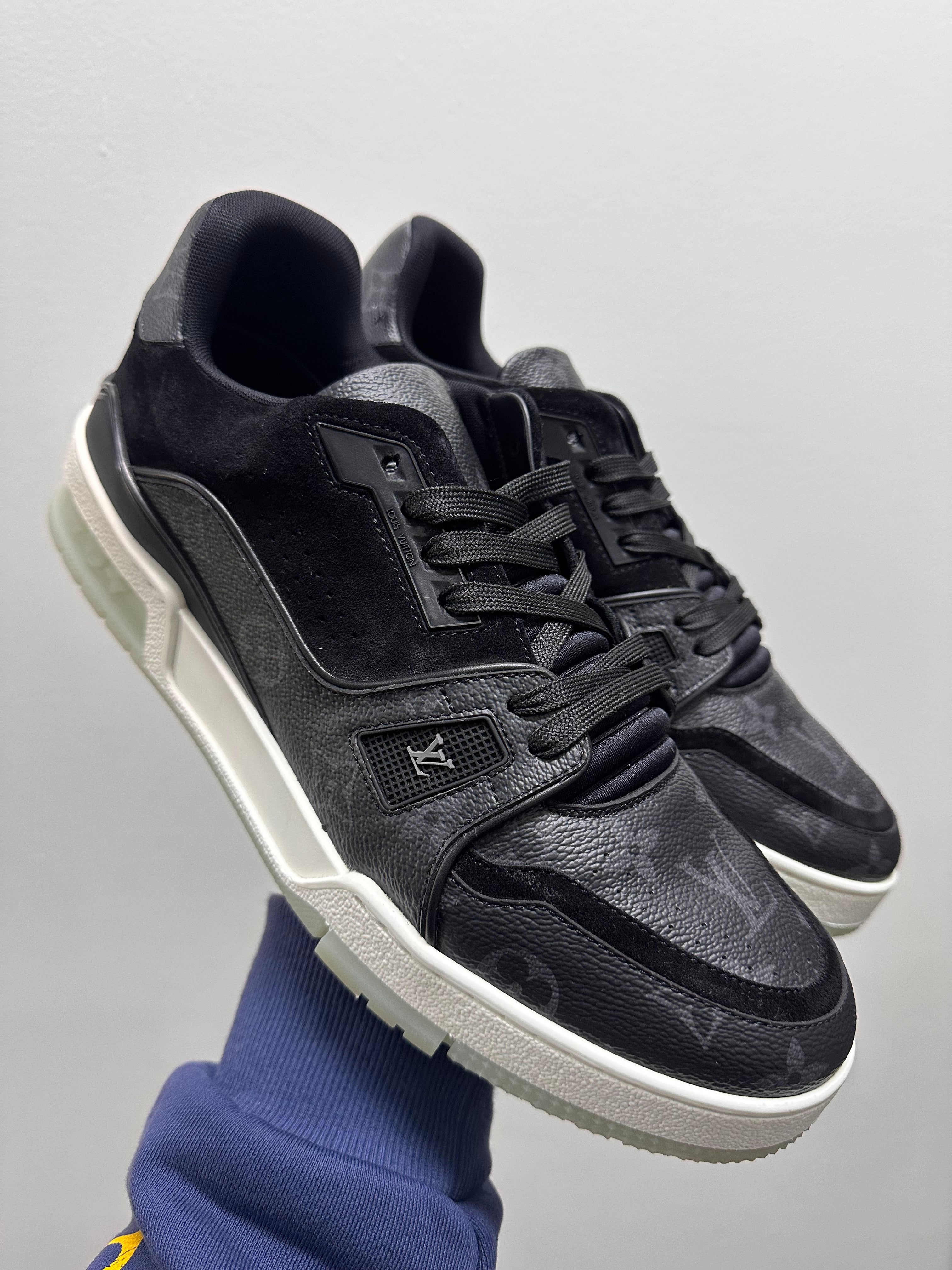 Louis Vuitton Trainer Black Graphite