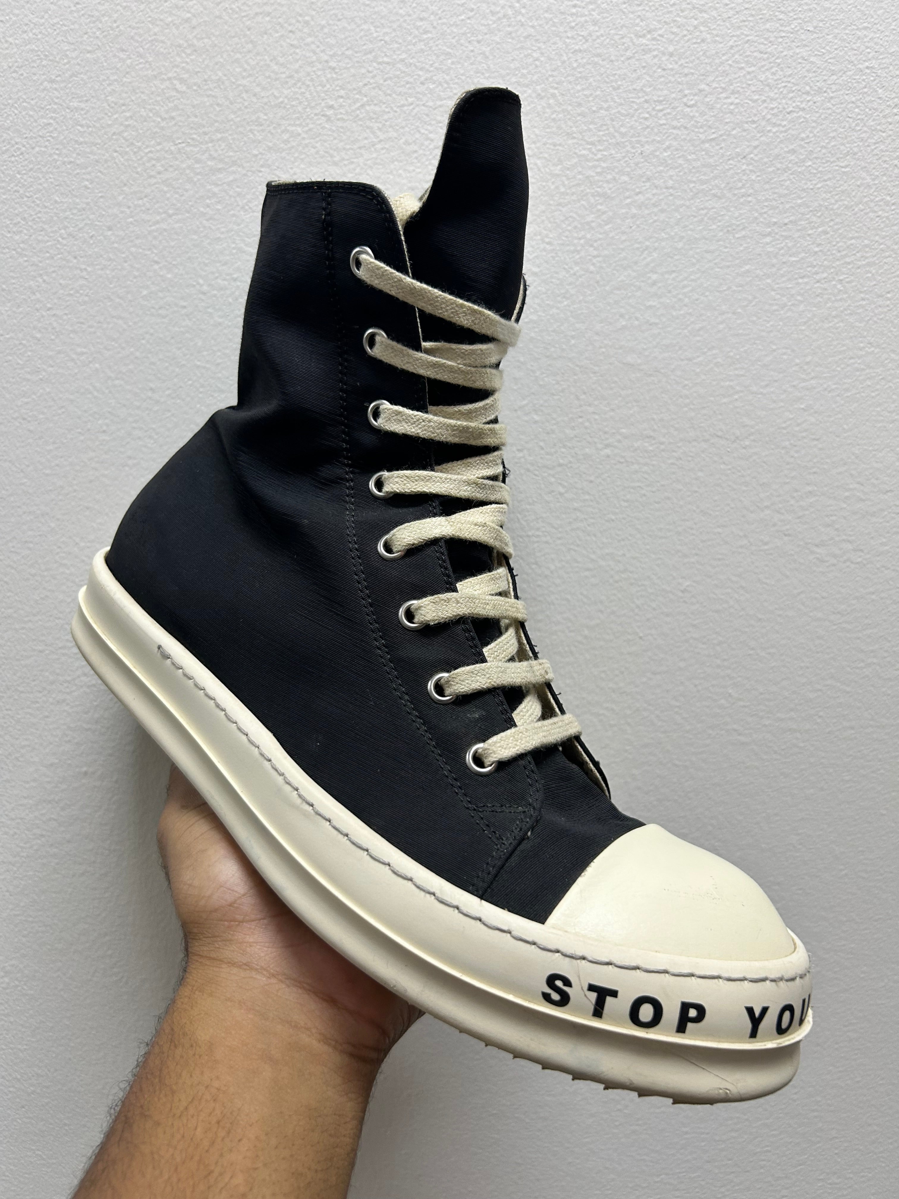 RICK OWENS DRKSHDW HIGH STOP YOUR URGE