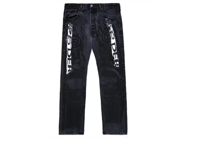 Sp5der Moto Jean Vintage Black