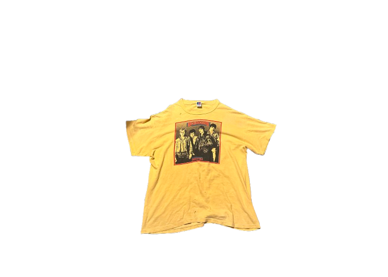 RED ROCKERS GOOD AS GOLD YELLOW VINTAGE  TEE