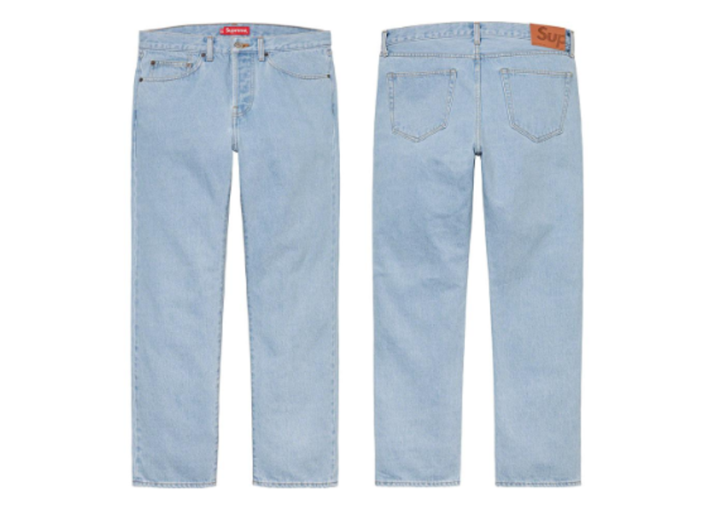 Supreme Stone Washed Slim Jean