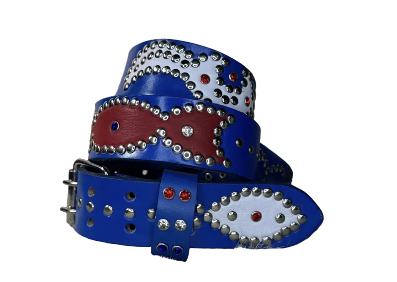 HOTWL BLUE Origins Belt (red and white)