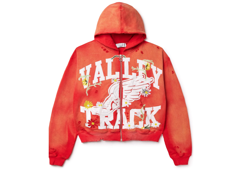 Vale Red Garden Track Zip Up