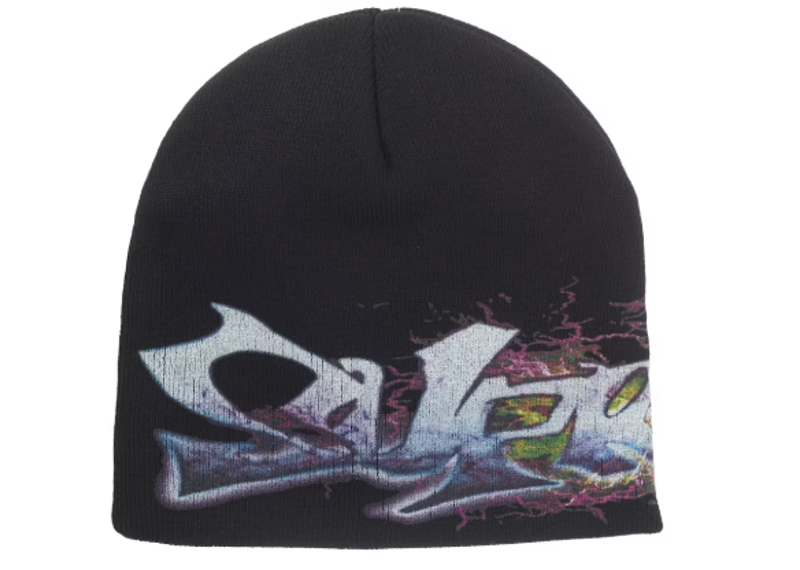 Supreme Tag Beanie Black (FW25)