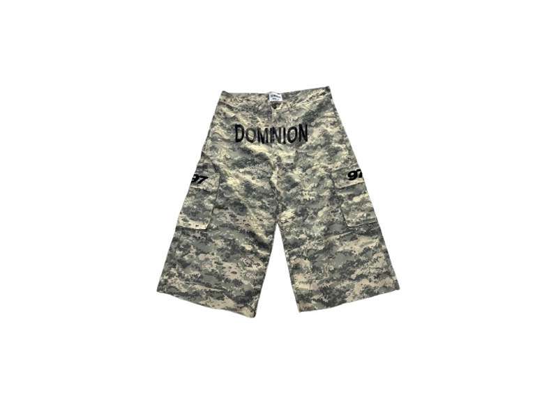 Dominion Digitial Army Camo Jorts