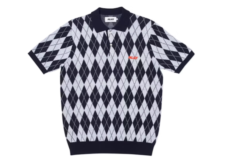 Palace Pargyle Knit Grey