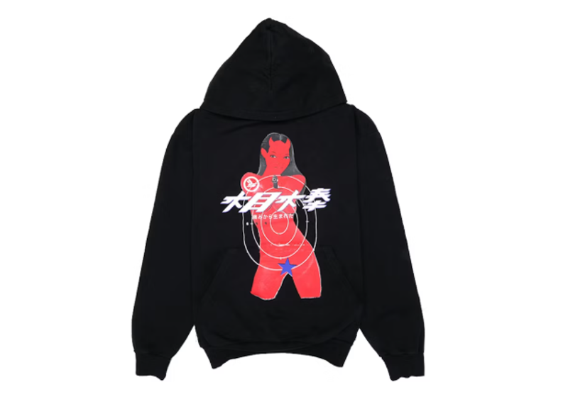 Sicko Shooter Japan Exclusive Hoodie Black
