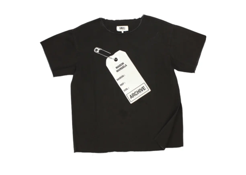 Maison Margiela MM6 Paris Archive Pin Denim Tee