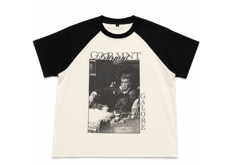 GARMENTS GALORE MOB BOSS BASEBALL TEE