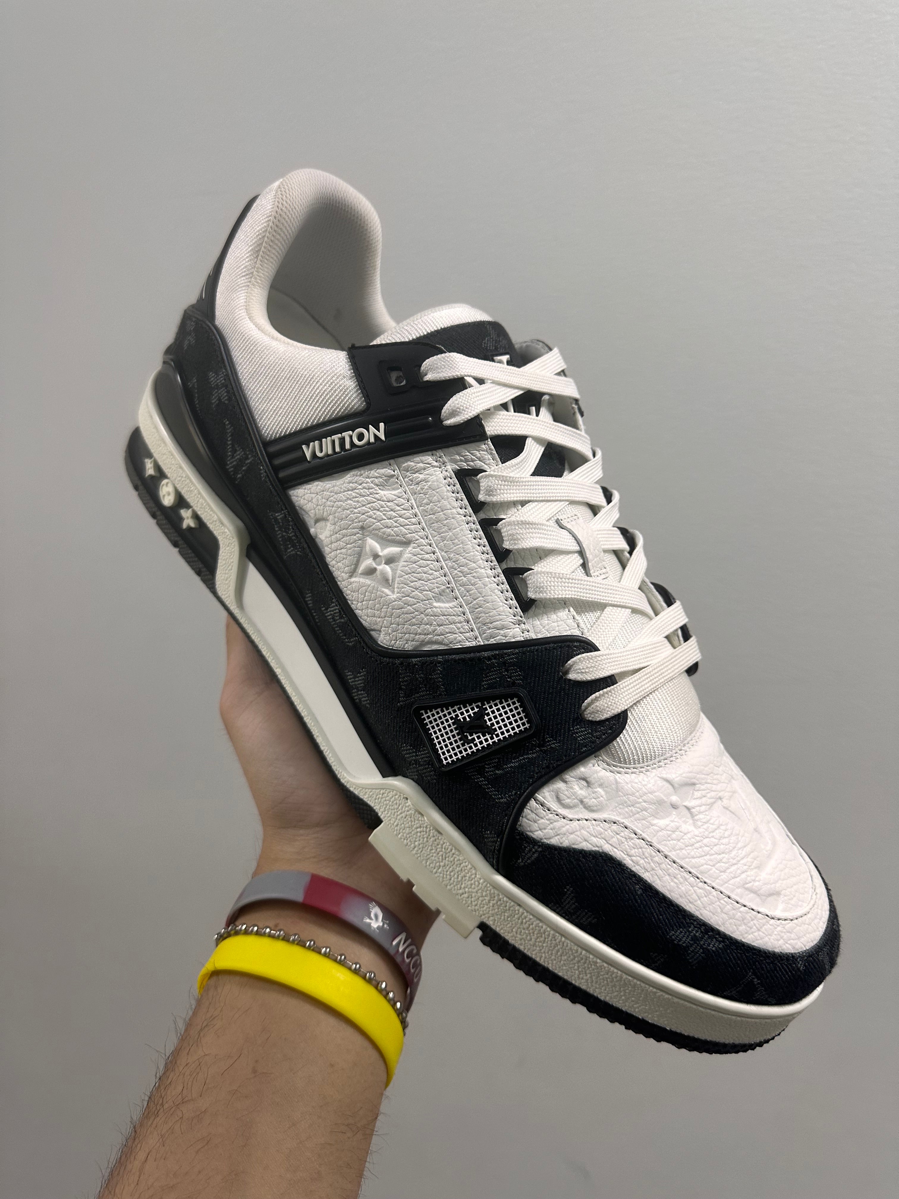Louis Vuitton LV Trainer White Black