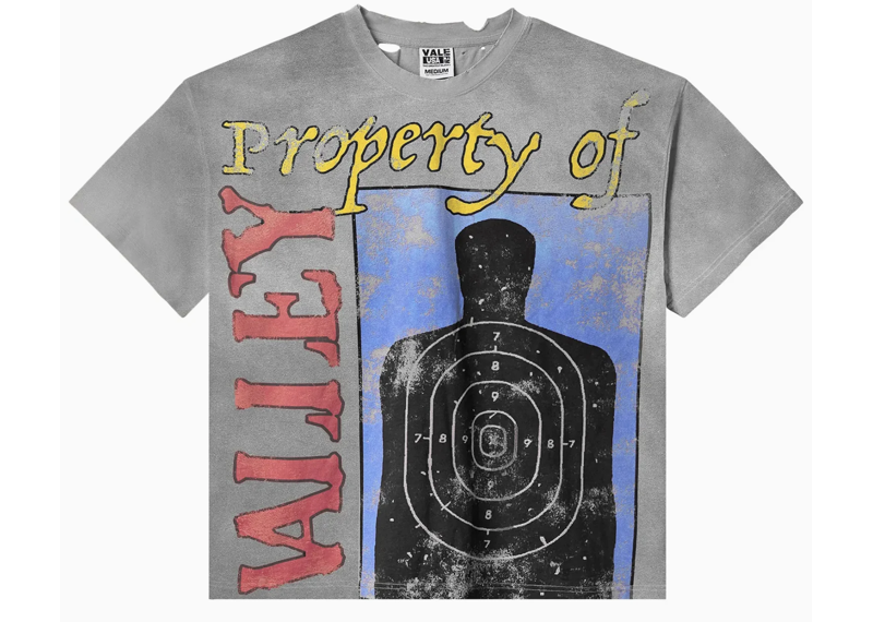 Vale Forever Target Practice Tee Charcoal