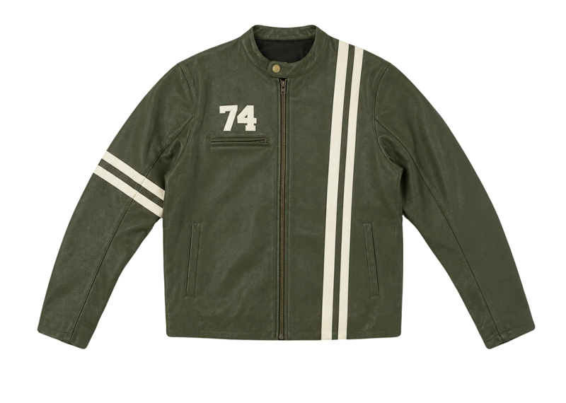 74 Is War Army Moto-Bike Jacket