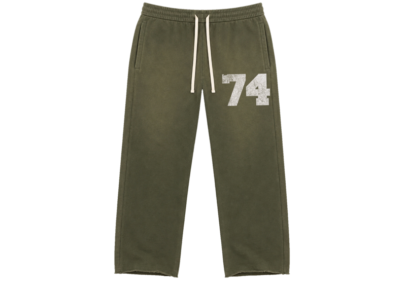 74 Is War Green Collegiate Sweatpants
