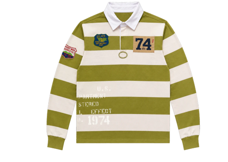 74 Is War Green Polo Rugby