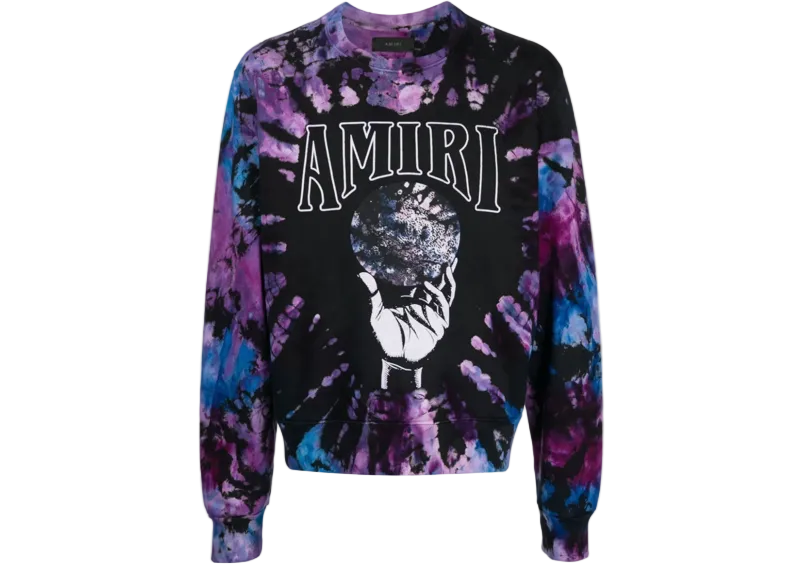 AMIRI Crystal Ball Tie Dye Sweater