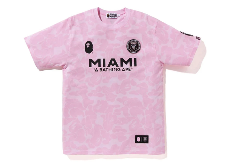 BAPE x MIAMI Camouflage Sports T-Shirt