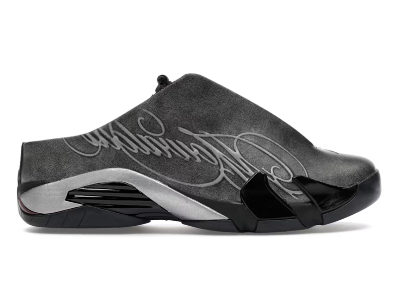 Jordan 14 Retro Mule Mowalola Burnt Red