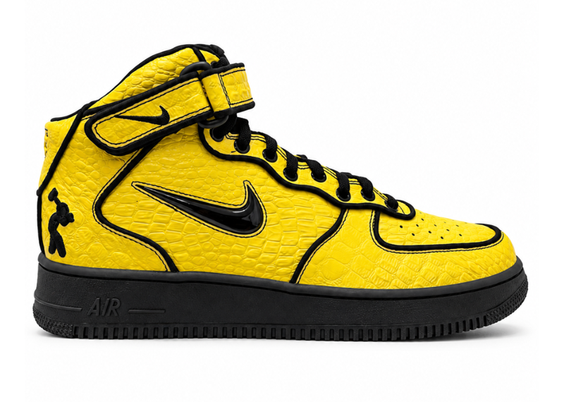 Nike Air Force 1 Mid Lil Yachty Concrete Boys Opti Yellow