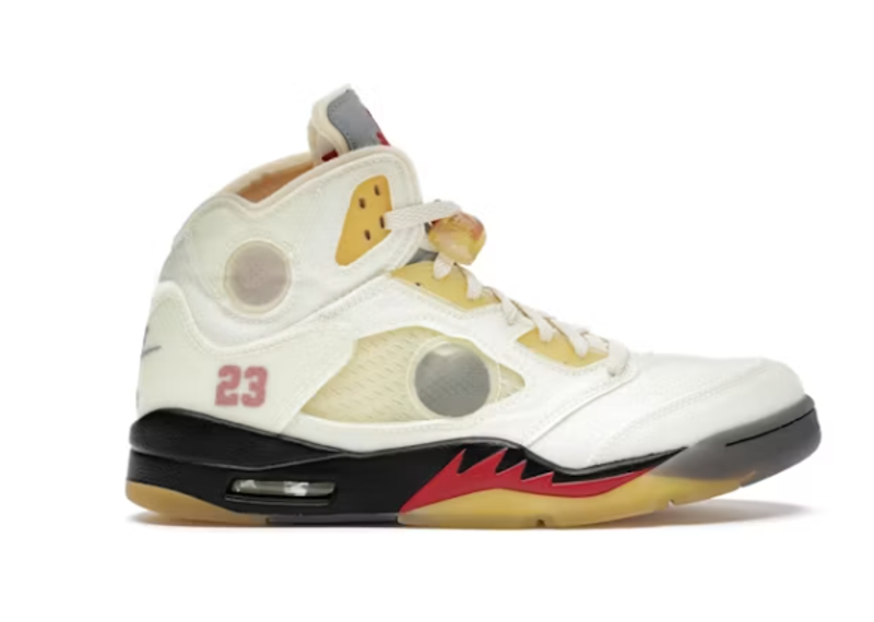 Jordan 5 Retro Off-White Sail (Pre-loved Size 12M)