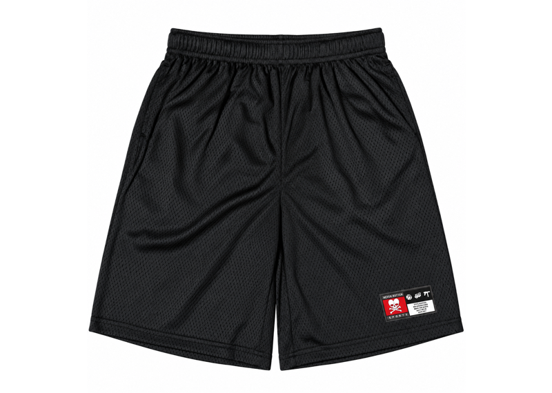 REVESAGITES SPORTS BASKETBALL SHORT BLACK