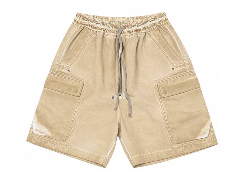 Rick Owens Cotton Canvas Cargobelas