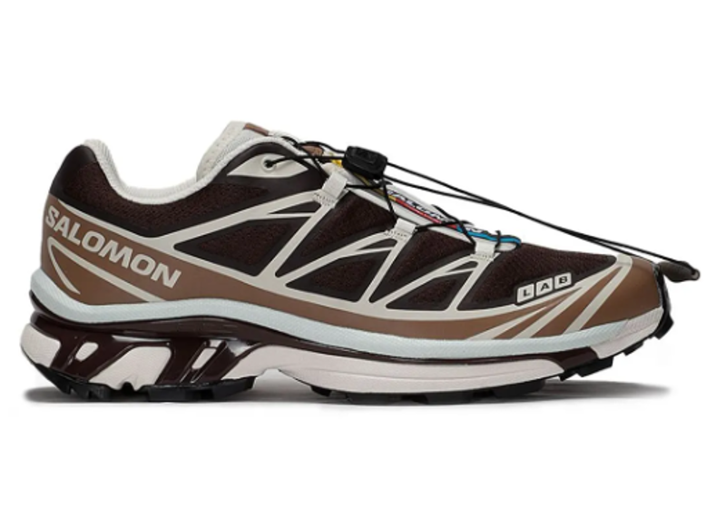 Salomon Salomon XT-6 Low-Top Black Coffee