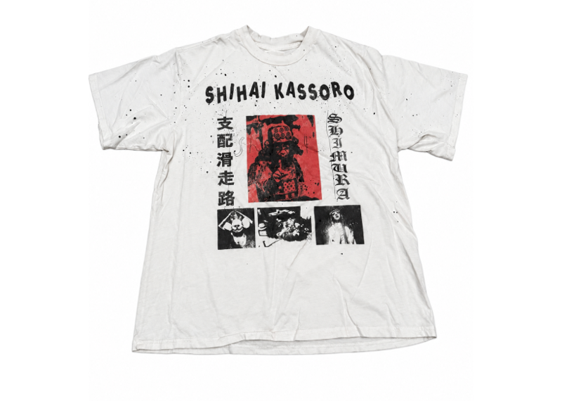 SHIHAI KASSORO PICTURED SAMURAI TEE