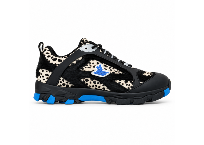 SICKO X PDF HIKING SHOE DIAMOND* BLUE CHEETAH FLIP