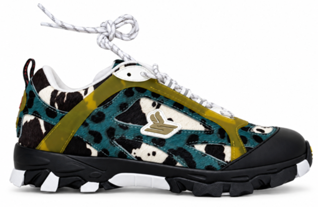 SICKO X PDF HIKING SHOE DIAMOND* BLUE COW FLIP x XVESSEL