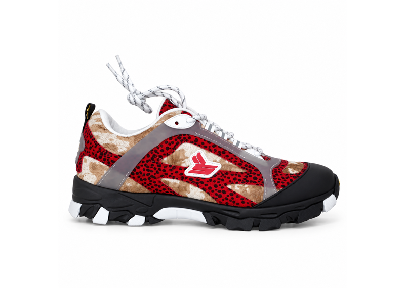 SICKO X PDF HIKING SHOE DIAMOND* RED CHEETAH