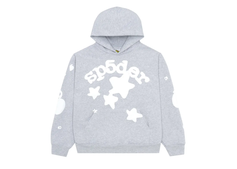 Sp5der Beluga Hoodie 'Grey'