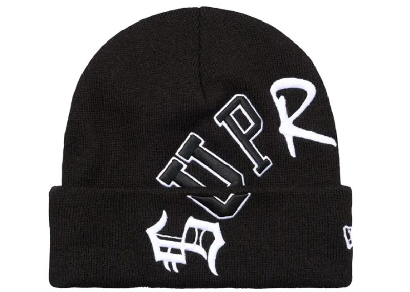 Supreme New Era Arc Beanie 'Black'