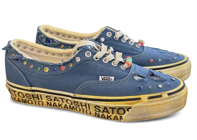 Vans OTW Era 95 Satoshi Nakamoto Round Lucky Charm Navy